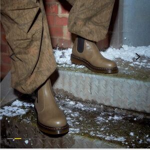 Dr. Martens Tan Leather Chelsea Boots